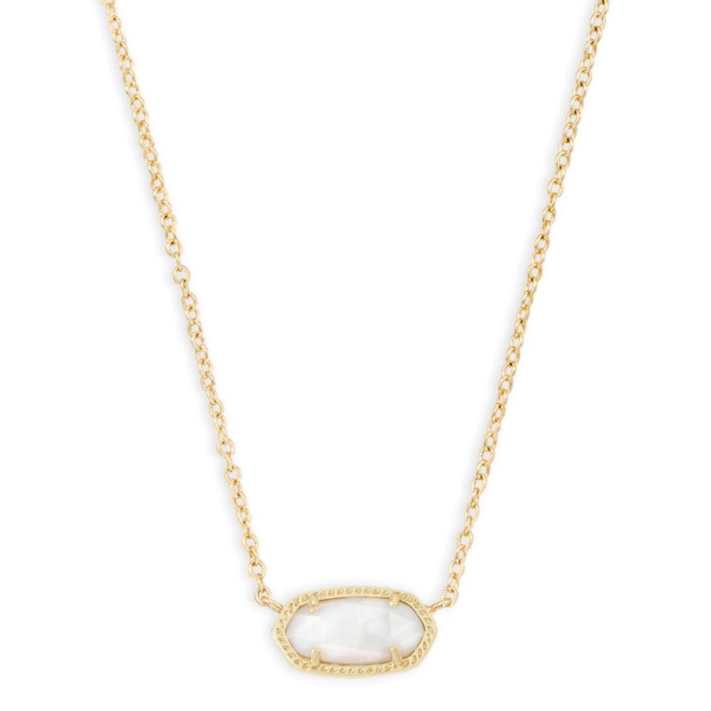 Kendra Scott While Pearl Elisa necklace